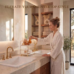 FSyueyun 2-Tier Bathroom Countertop Organizer, Makeup Organizer for Vanity - Image 5