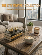 Decorative Books for Home Decor & Coffee Table Book Decor - Set of 3 Real Hardcover Decorative Books (Paris, London, New York) with Gold Ceramic Birds - Modern Shelf Decoration - Image 4