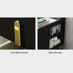 LOVEDIMA Narrow Bedside Table, Slim End Tables - Image 8