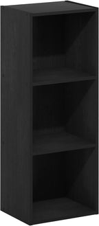 Furinno Pasir 3-Tier No Tool Assembly Open Shelf Bookcase - Image 6