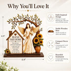 Housewarming Guardian Angel Plaque, House Warming Gifts New Home for Women - Image 4