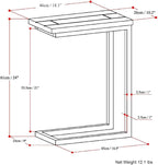 SIMPLIHOME Skyler C-Side Table - Image 3