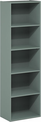 Furinno LUDER Book Shelf, 5-Tier Bookshelf, Bookcase - Image 6
