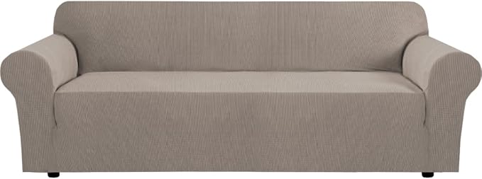 H.VERSAILTEX Stretch Oversized Couch Cover 1 Piece Sofa Slipcovers by HVERSAILTEX