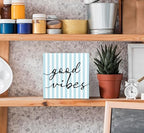 SRADMO Inspirational Wood Box Sign Desk Decor, Inspirational Office Decor, Light Blue Striped Motivational Theme Wooden Block Box Sign Decoration for Home Office Shelf Table Decorative Accessories - Image 4