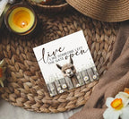 Live like Someone Left the Gate Open Alpaca Wooden Signs,Farm Cottagecore Animal Office Kitchen Bedroom Decor,Rustic Farmhouse Home Decor Signs,Alpaca Gifts for Women - Image 4