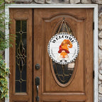Interchangeable Gnome Welcome Sign Halloween Porch Decor - Image 4