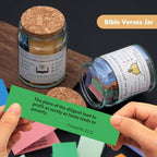 Bible Verses Jar,Prayer Cards Holy Hope Bible Jar,Christian Baptism Gifts - Image 6