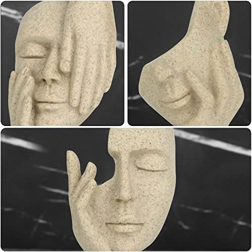 3 Pcs Thinker Statue,Modern Home Sculptures,Collectible Figurines - Image 6