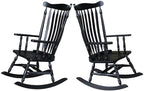 International Concepts Williamsburg Rocker Antique Black - Image 7