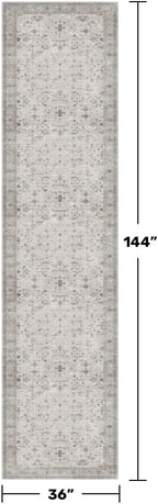 Washable Neutral Kitchen Rug - Image 2
