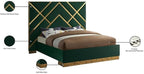 Meridian Furniture VectorGreen-Q Vector Collection Modern | Contemporary Velvet - Image 6