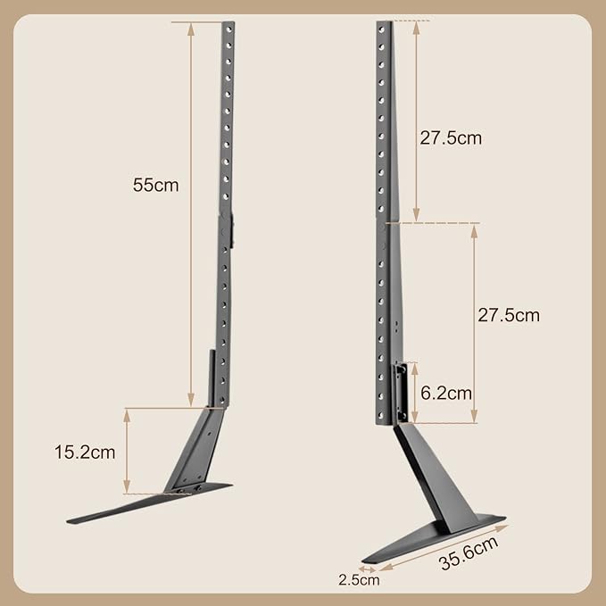 Universal TV Stand, Metal TV Legs - Image 8