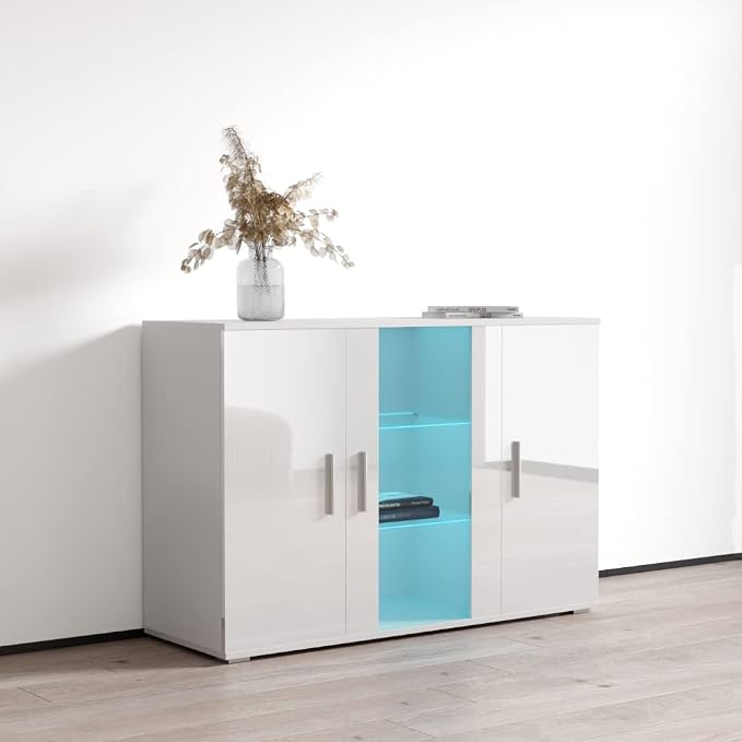 Meble Furniture Soho S7 3D Modular Sideboard — 3 Doors - Image 3