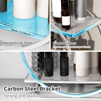 Makeup Perfume Organizer, Sliver 2-Tier Bathroom Counter Organizer - Image 4