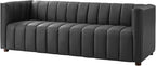 HULALA HOME 83" Genuine Leather Sofa - Image 9