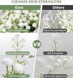 80 Pcs Babys Breath Artificial Flowers,Baby Breath Flowers Artificial Bulk - Image 4