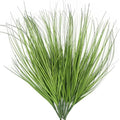 CATTREE Artificial Wheat Grass Shrubs, Fake Plants Faux Greenery Plastic Bushes Tall Stems for Outdoor Indoor Wedding Christmas Decor Office Yard Table Arrangements Planter Filler Decoration 8 Pack by CATTREE
