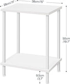 HOOBRO End Table, Small Side Table, Nightstand - Image 3