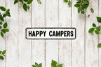 Vintage Tin Campers Sign Retro Metal Sign for Outdoor Decoration - Outdoor Funny Wall Art Plaque 4x16 Inch - Image 6