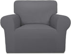 PureFit Super Stretch Chair Covers Fleece Couch Covers by PureFit