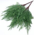 Artificial Ferns Plants Indoor Decor Fake Boston Fern for Outdoors 4 Pack, Faux Plastic Greenery Shrubs Home Garden Verandah Kitchen Bathroom Decoration Wedding Party Christmas DIY Bundles Bush 4 Pcs - Image 7