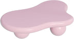 47.2" Cloud Coffee Table with 3 Ball Legs, Modern Irregular Center Table - Image 9