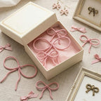 Barydat 6 Pcs Pink Bow Wall Decor, Coquette Bow Nursery Classroom Decor - Image 3