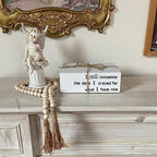 Decorative Books for Home Decor, White Faux Books for Decoration, Rustic Farmhouse Stacked Display Books (I Still Remember) - Image 3