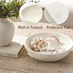 Ceramic Decorative Table Bowl Trays Home Room Decor Farmhouse (10" Rustic) - Image 3