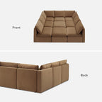 mopio Oversized Modular Sectional Sofa - Image 9