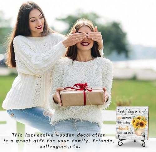 Sunflower Decor Gifts for Women Men Coworkers Teachers Friends - Image 4