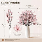 Mandy's 6 Bundles Artificial Light Pink Baby’s Breath Flowers - Image 3