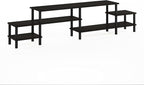 Furinno BESI TV Stand, No Tools Assembly Industrial Style Entertainment Center by Furinno-FitsYourSpaceFitsYourBudget