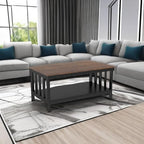 ChooChoo Farmhouse Coffee Table, 40 Inch - Image 6