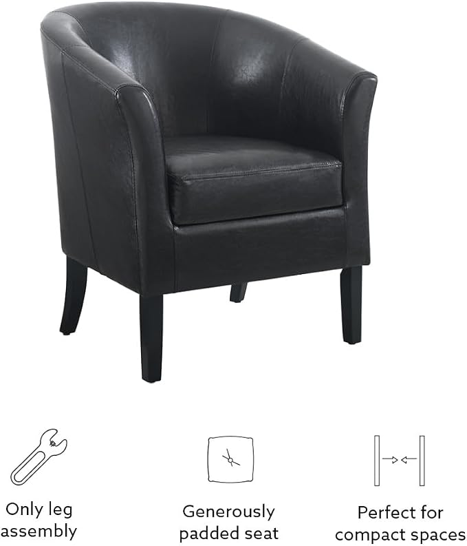 Linon Home Dcor Linon Home Decor Simon Club Chair - Image 11
