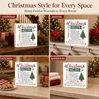 Christmas Kitchen Decor Gifts Christmas Recipe Wood Box Sign - Image 6