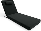 Chaise Lounge Cushion for Outdoor Furniture, Waterproof, Fade-Resistant and by Unknown
