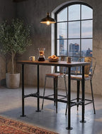 38'' x 14'' Industrial Pipe Table Leg - Image 7