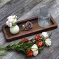Hatway Long Wood Tray for Home Decor and Coffee Table Tray by HighQualityWeddingSupplies