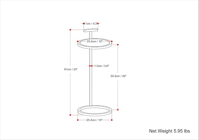 SIMPLIHOME Brook C Side Table - Image 3