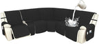 Arfntevss Recliner Sectional Couch Covers 1OO% Waterproof L Shape Sofa Cover by Arfntevss