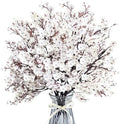 Babys Breath Artificial Flowers 8 Bundles White Real Touch UV Resistant Fake Flowers Silk Faux Flowers for Vase Home Office Wedding DIY Floral Indoor Outdoor Centerpiece Table Decoration by Unknown