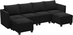 Belffin Modular Sectional Sofa U Shaped Couch - Image 9