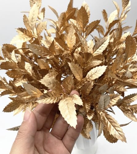 CATTREE Artificial Gold Plants, 4 Pack - Image 3