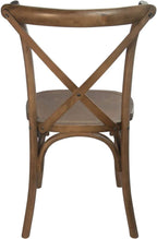 EMMA + OLIVER 2-Pack Wooden X-Back Dining Chair - Image 4