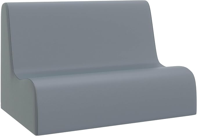 Children's Factory Small Contour Sofa, Mix-and-Match Kids Chairs, Corner by ChildrensFactory