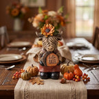 Highland Cow Fall Decor, Rustic Cow Figurine Statue for Autumn Home Decor - Image 3