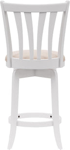 Hillsdale 25.5" Savana Wood Swivel Counter Height Stool - Image 12