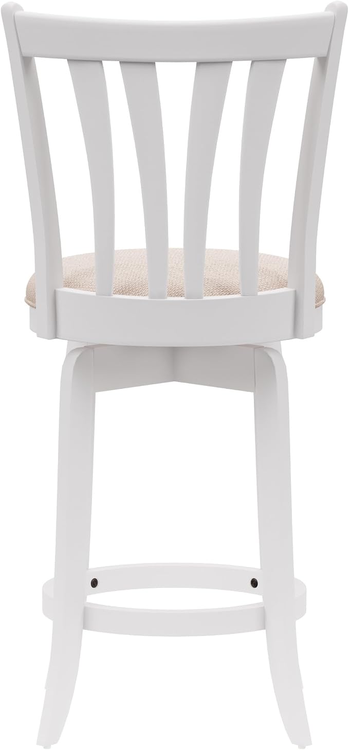 Hillsdale 25.5" Savana Wood Swivel Counter Height Stool - Image 12